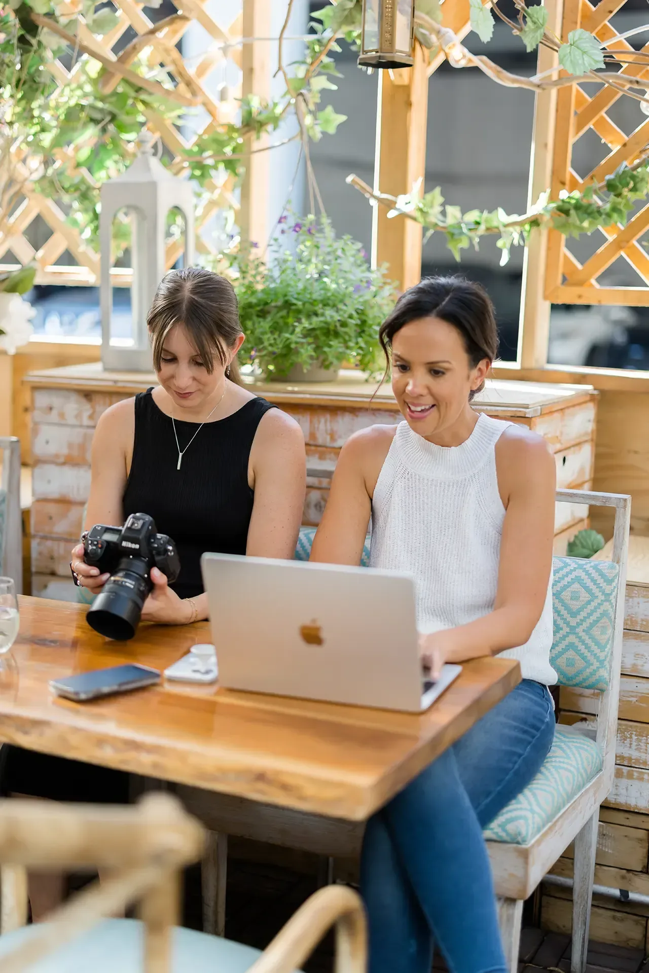 Branded content creation photo session