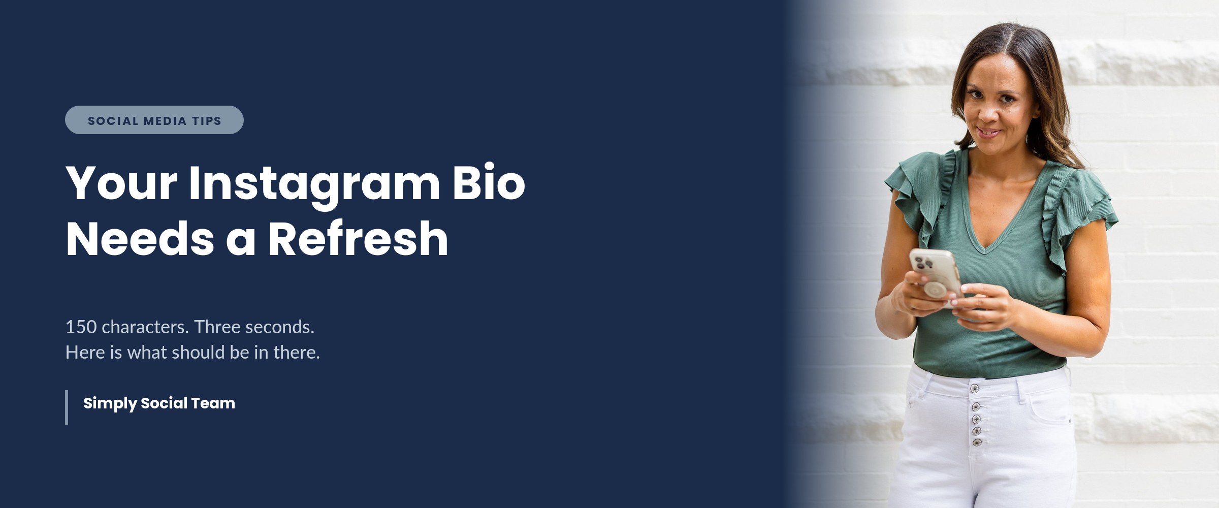 Your Instagram Bio Needs a Refresh